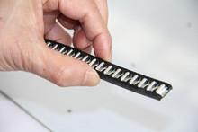 Black Butyl Sealing Spacer , Insulated Glass Spacer Bars For Double Glazed Units