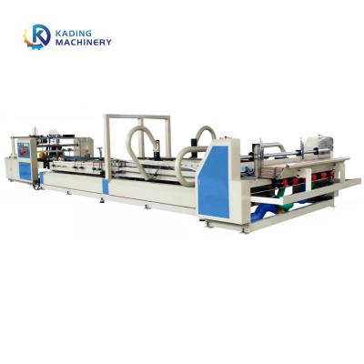 Fully Automatic Carton Box Folder Gluer Machine For Fruit Box Making