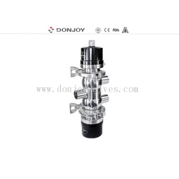 SS304 / 316 Pneumatic bottom tank valve with Plastic Actuator Welding Ends