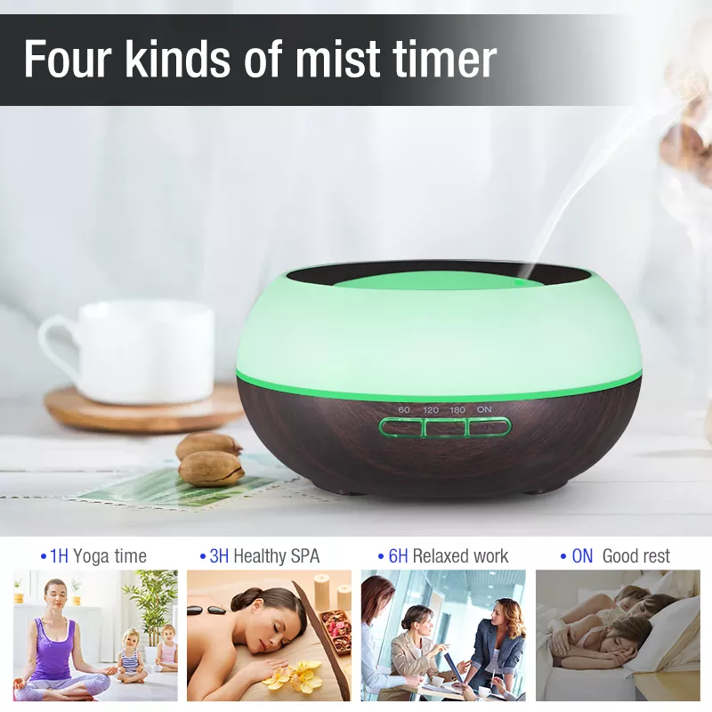 Factory Wholesale Private Label 300ml Essential Oil Aromatherapy Room Hotel Bedroom difusor de aromas para casa