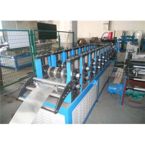 Air Diffuser Frame Shutter Roll Forming Machine , GCR15 Roller Shutter Forming Machine