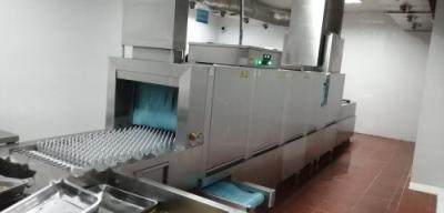 Automatic Flight Type Dishwasher Stable Commercial Industrial Dishwasher CE
