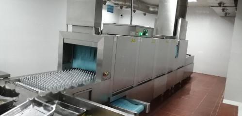 Automatic Flight Type Dishwasher Stable Commercial Industrial Dishwasher CE