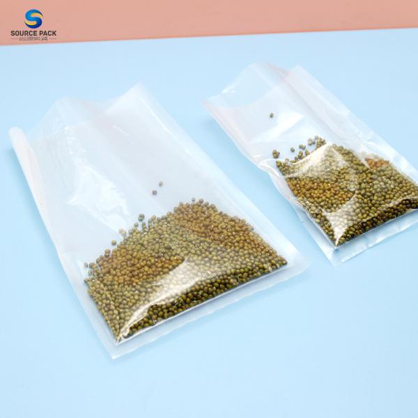 Resealable Zipper Vacuum Bag Plastic Packaging for Sous Vide and Food Storage
