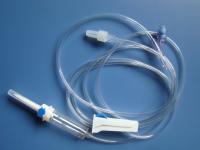 Grupo descartável da infusão 10G-34G com gotas do caudal 10/20/60 do conector do deslizamento de Luer do fechamento de Luer