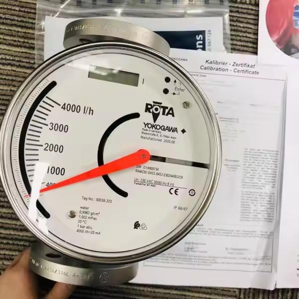 RAMC05-D4SS-71S5-E904 Rota Yokogawa 1 150# Stainless Rotameter RAMC02