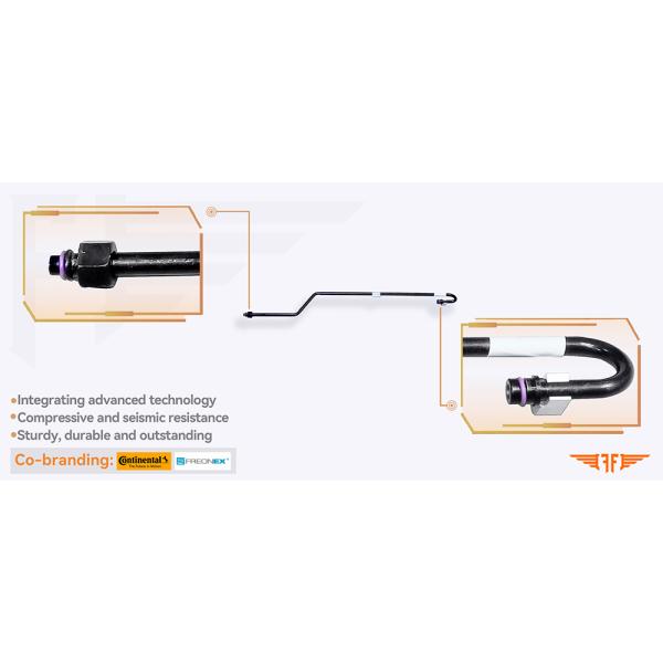 MAN TGX Lorrys 101376 Aluminium Iron Trucks Air Conditioning Pipeline