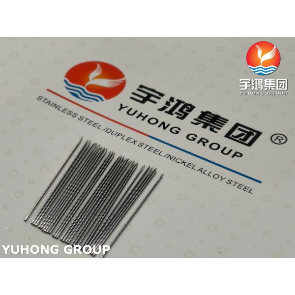 21G aguja de inyección de punta de lanzeta de grado médico tubo de aguja de acero inoxidable ISO9626 SUS304