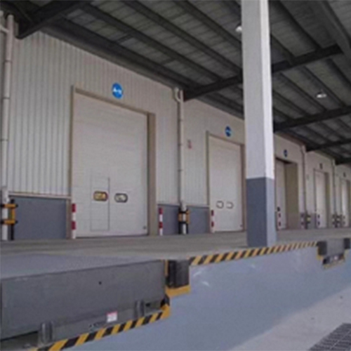 Hydraulic Container Loading Dock Ramp , Stationary Fixed Dock Leveler Manufacturing