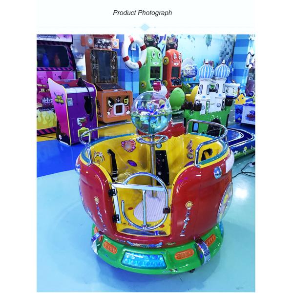 360 Degree Rotation Coin Operated Carousel Baby Indoor Amusement Games For Restaurant