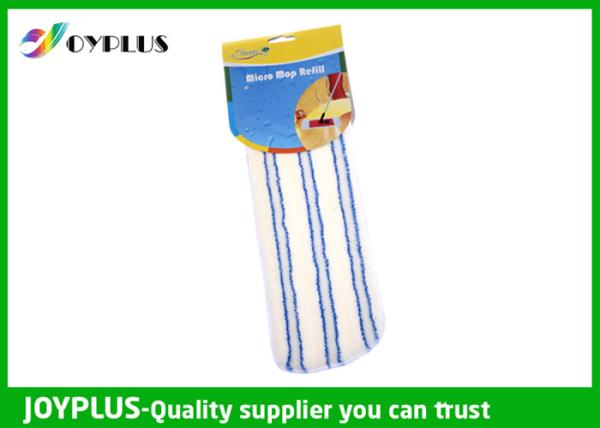 Easy Clean Commercial Sponge Mop , Mop Head Replacement Coral Material