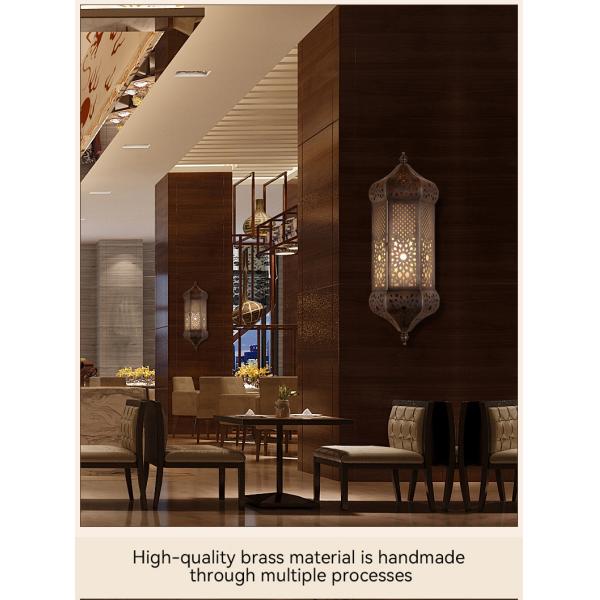 Lumière murale en cuivre ancienne de salon faite à la main avec une durée de vie de 50000 maisons