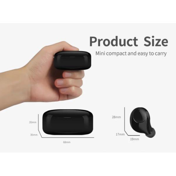 Portable IPX4 400mAh Lightweight Wireless Earbuds Gaming TWS Headset