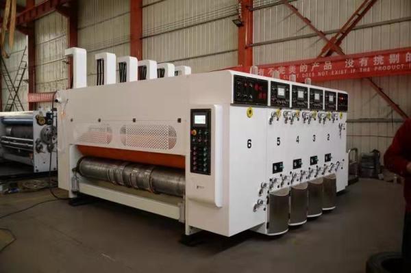 Máquina cortando giratória do certificado do Ce para corrugado