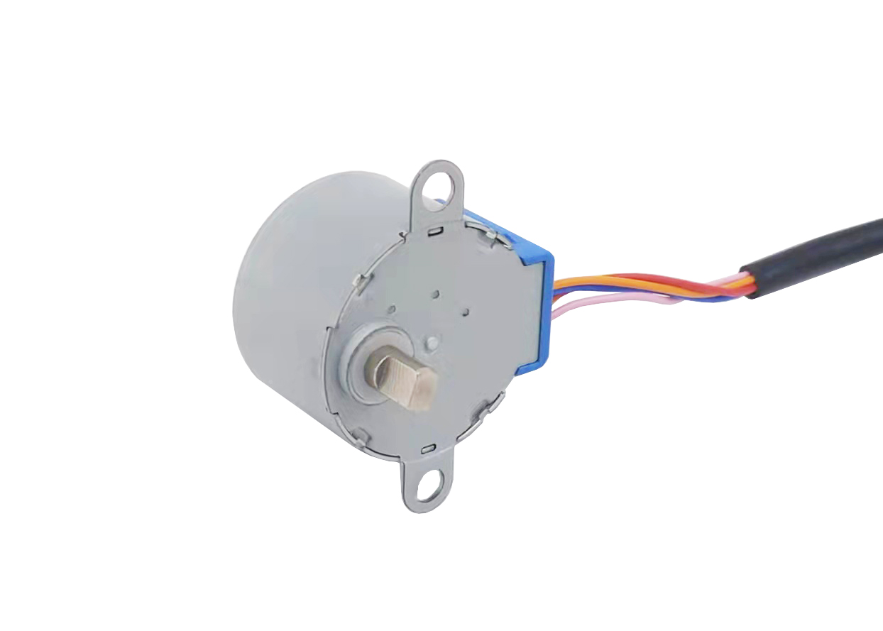 мотор с коробкой передач, мотор постоянного магнита диаметра 24mm stepper одиночного поляка stepper, коэффициент шестерни коробки передач дискретный