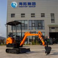 Máquina escavadora do reparo 1t Mini Digger Energy Efficient Hightop Ht 10 do jardim