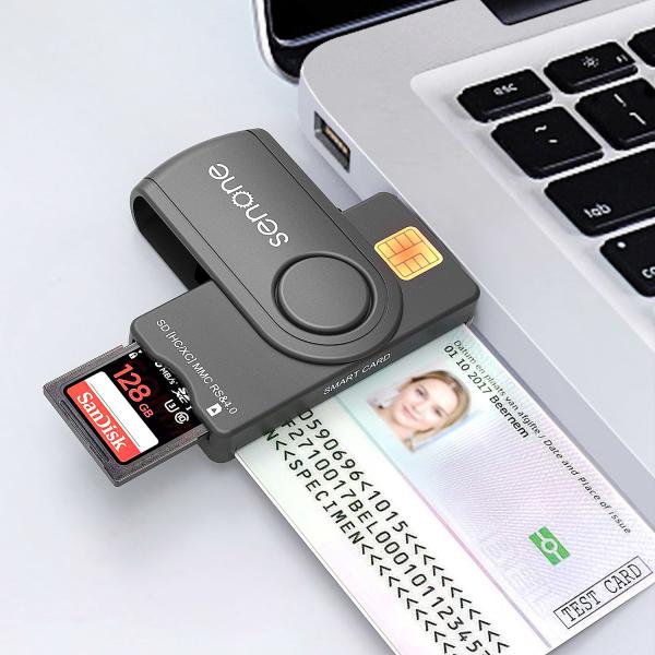 SENONE OEM Hot Selling  Multi Card Reader Sim ATM Credit Emv Level 1 Usb Contact IC Chip CAC Card Reader