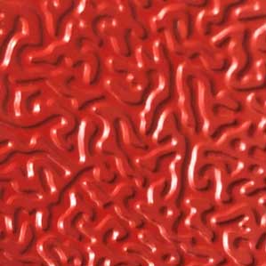 Folha de alumínio do revestimento de superfície Textured da cor da liga 3003 para o painel do refrigerador