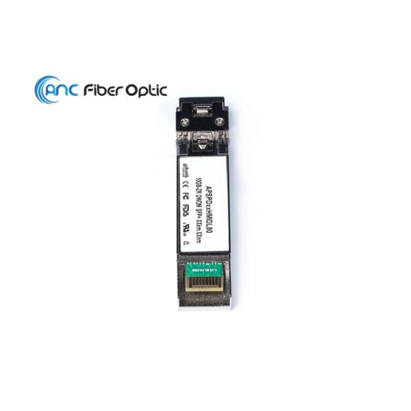 Дуплекс диапазона ДВДМ К17-К61 80КМ ЛК приемопередатчика 10Г СФП+ к оптического волокна ХП Сиско