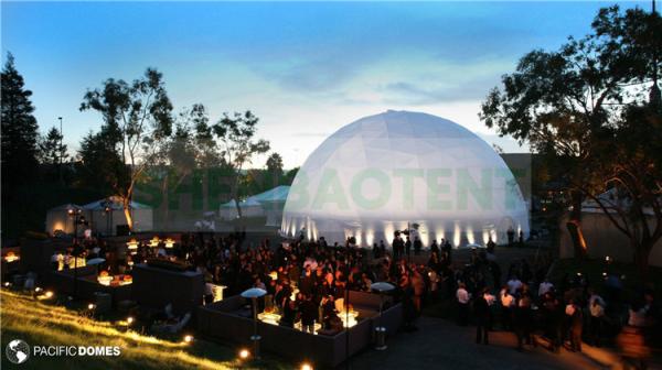 Coated Polyester Fabric Event Dome Tent Outdoor Kids Playground Easy Installation