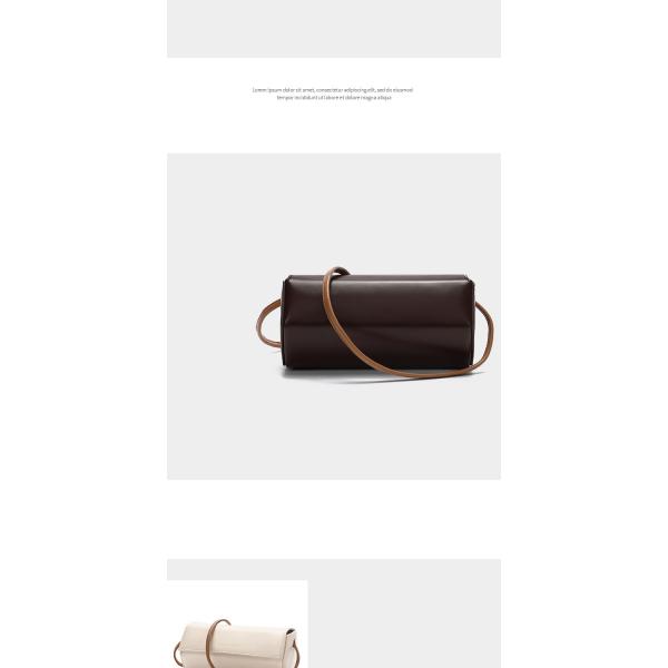 2024 NUEVA MODA SIMPLE BOLSA PEQUEÑA REDO TODO hombro único cuerpo cruzado bolso femenino moda bolso sin cilindro