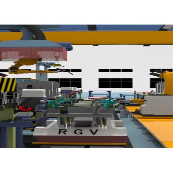Welding Automated Furniture Manufacturing / Automatic Furniture Assembly Line