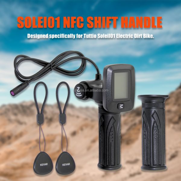 Electric Bike Throttle With Brushless Motor Waterproofed And Adjustable Speed For Tuttio Soleil01 E-Bike