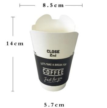 disposable black 8oz butterfly paper cup,230ml butterfly cup for hot liquid