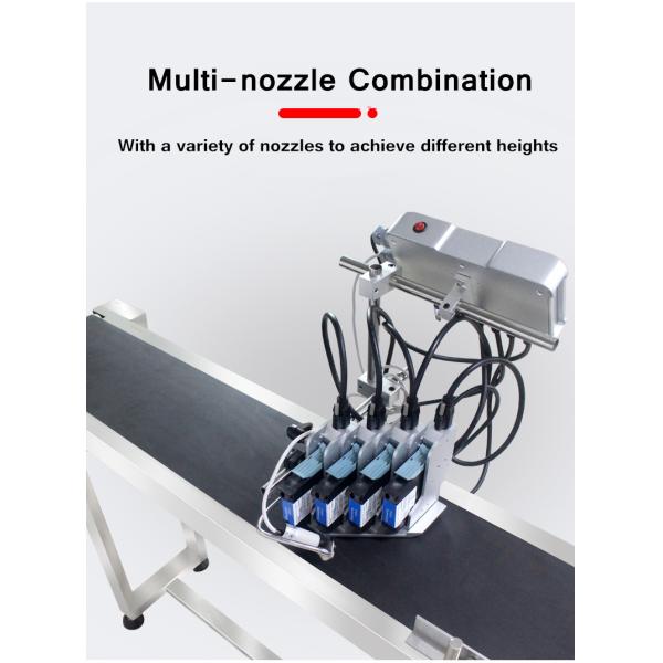 Touch Screen Auto Expiry Date Coding Logo TIJ Inkjet Printer Online Printing Machine
