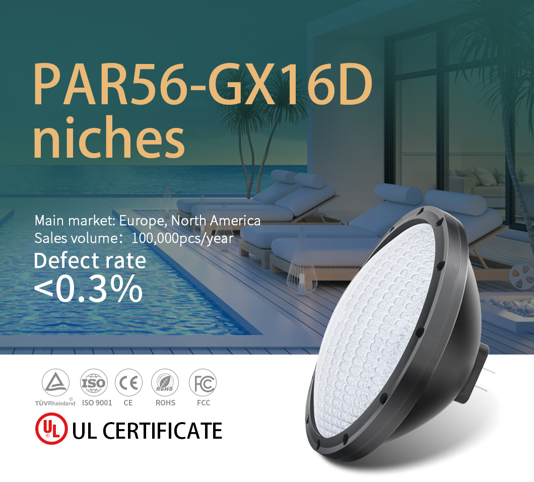 Спа FCC UL 1800LM привел подводный освещая свет бассейна СИД проекта SMD5730
