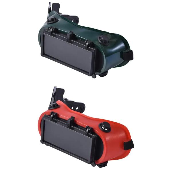 Óculos de soldagem com escurecimento automático Óculos de proteção industrial giratórios