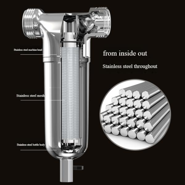 SS304 Hot Water Filter Tap 240*125*80mm Dimensions For Optimal Water Filtration