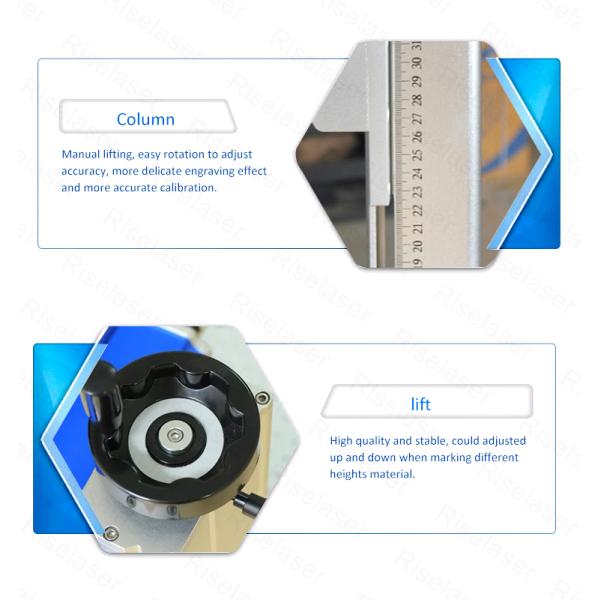 Машина Макс Raycus JPT маркировки лазера волокна металла автоматического фокуса оптическая разделенная