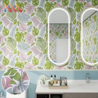 Entrée Moderne 3D PVC Vinyle 3D Papeterie peinture murale rouleaux floraux fleurs naturelles papier peinture murale autocollant imperméable à l'eau pour la décoration intérieure