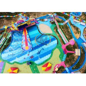 Outdoor Big Aqua Wave Swimming Pool Artificial Surf Pool 2-10m Wave Length For
