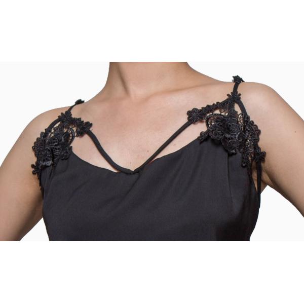 Sexy Silky Stylish Womens Satin Pyjamas Ladies Sleeveless Top and Wide Ruffled Pant