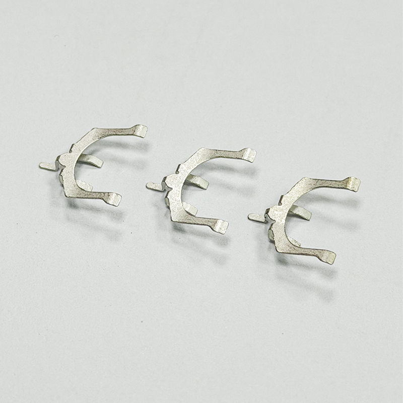 Stamping Sheet Metal Spring Clip Precision Stainless Steel Stamping Parts Gold