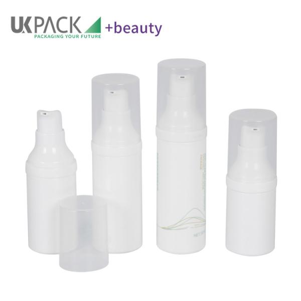 15ml 20ml 25ml 30ml Airless Pump Bottles With Transparency Lid For Cosmetic Packaging
