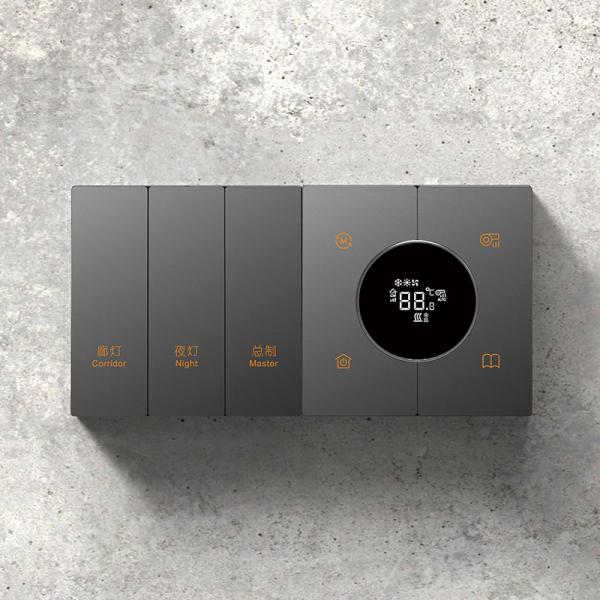 24V Smart Home Thermostat KNX Protocol Cooling / heating Function