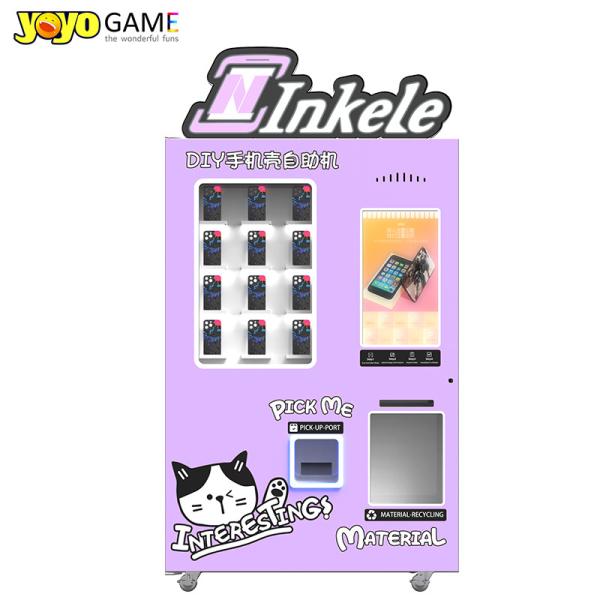 Coin Operated Phone Case Vending Machine DIY Automatic Printer