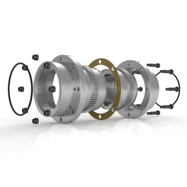 High-Strength Drum Gear Coupling with Non-Standard Customization and CNC Machining for Heavy Machinery
