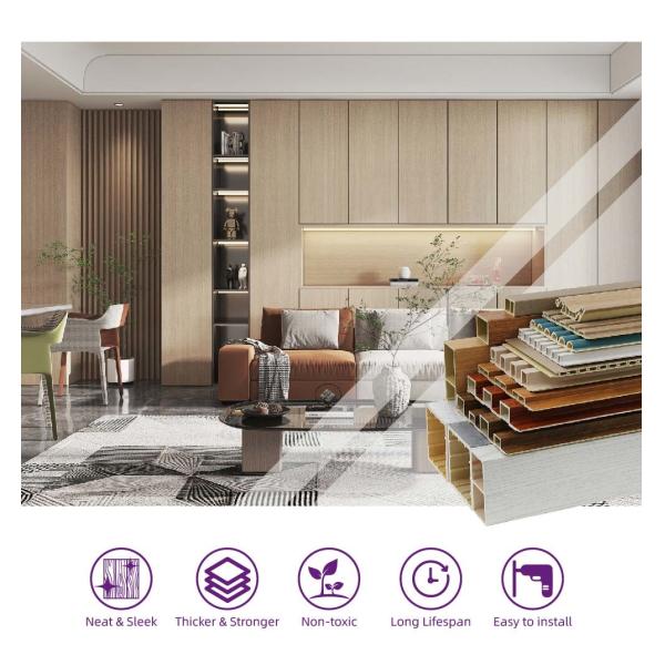 ISO14001 обшивать панелями внутренней стены водоустойчивое CWB200B мрамора поверхностный 200mm