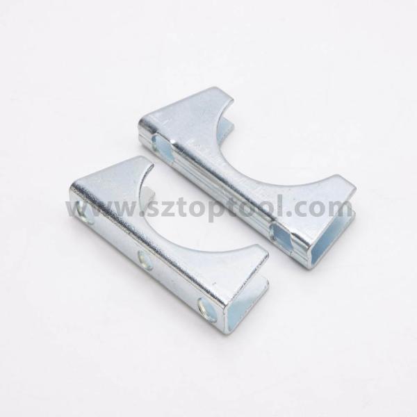 Q235 Metal Stamping Bracket HDG Stamped Metal Components For U Bolts