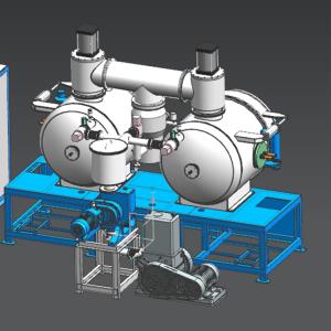 OEM Silicon Oxide Vacuum Sublimation CVD Furnace 1500 Degree For SiO2 Purificati