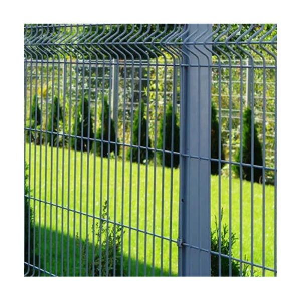 Outdoor Garden Metal 3D Fencing Welded Wire Mesh 3D Fence with Low Carbon Steel Wire