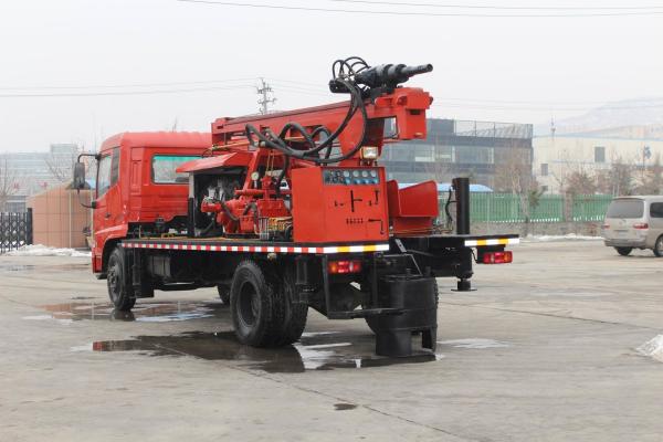 máquina de perfuração montada caminhão da pilha da profundidade de 300m com garantia de 1 ano