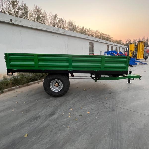 Agricultural Farm Tractor Trailer 5T Green Colour 2 Wheel