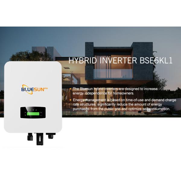 Bluesun Wholesale Hybrid Solar Inverter 6kw 10kw Mppt Solar Hybrid Inverter  48V for Home Use