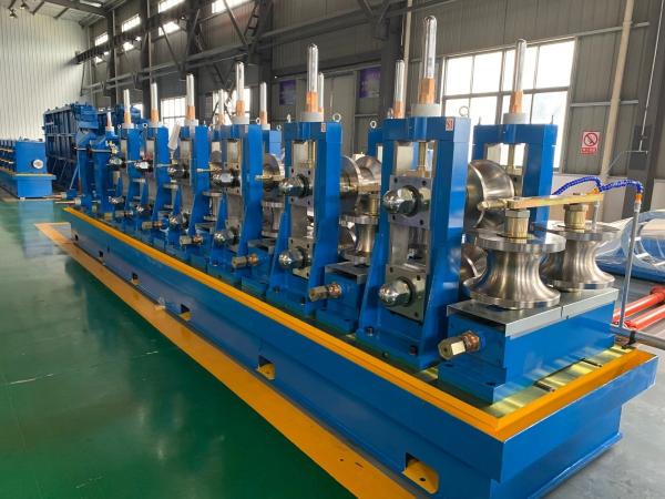 Square Metal Pipe Making Machine Aluminium Alloy Steel 450mm-550mm