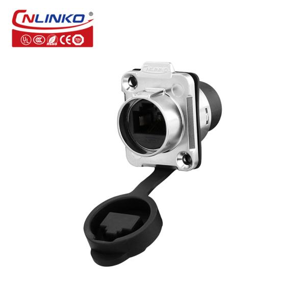 Customized Cable Industrial RJ45 Connector Waterproof Ip68 for Signal Transfer